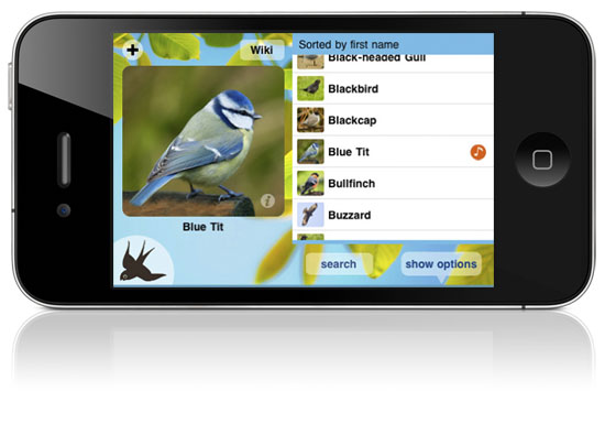 Chirp! birdsong app for iOS/iPhone