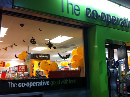 The Co-operative celebrates Halloween well