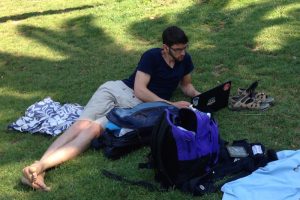 Coding in the park